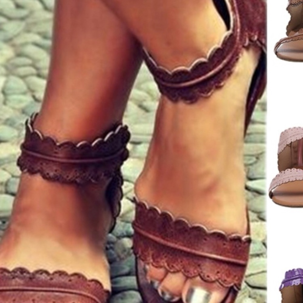 Gladiator leather sandals
